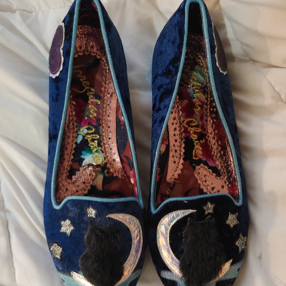 Irregular Choice Starry Night Flats Size 36